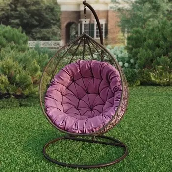 Подушка для качелей «Билли», диаметр 115 см, цвет бледно-розовый