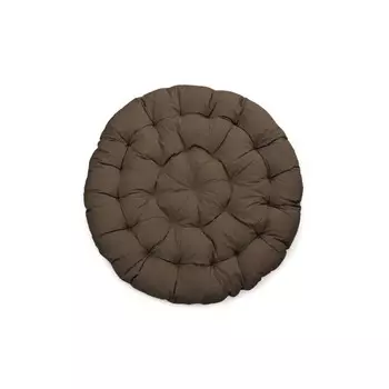 Подушка для качелей «Билли», диаметр 115 см, цвет коричневый