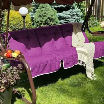 Подушка для качелей «Билли», размер 50х60х180 см, цвет фуксия