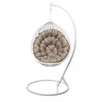 Подушка для качелей «Вилли», диаметр 115 см, цвет тёмно-бежевый