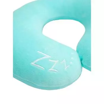 Подушка для шеи Soft Bagel, размер 23x28 см, цвет голубой