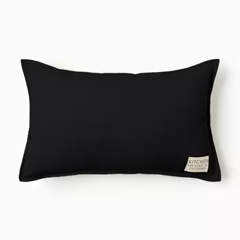 Подушка Этель, 3050+1 см, чёрная, 100% хлопок