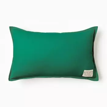 Подушка Этель, 3050+1 см, изумруд, 100% хлопок