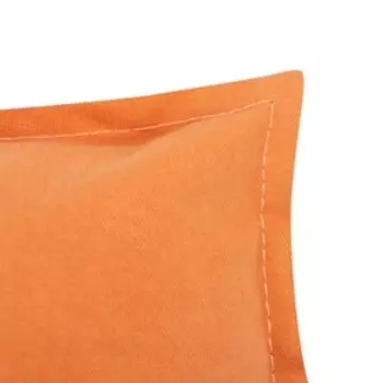 Подушка Этель, 30х50+1 см, оранжевый, 100% хлопок