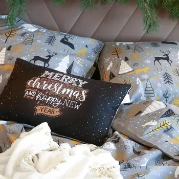 Подушка декоративная новогодняя «Этель. Christmas mood», 6040 см