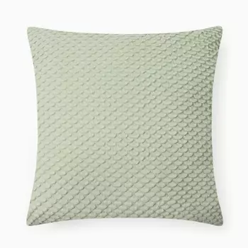 Подушка декоративная «Этель. Квадрат», 4040 см, зелёная