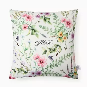 Подушка декоративная «Этель» March, 4040 см, велюр