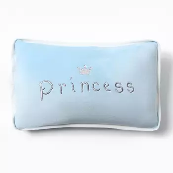 Подушка декоративная «Этель» Princess, 4030 см, голубая