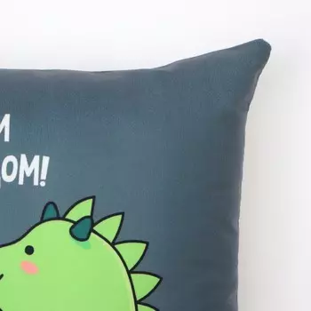 Подушка Этель "С Новым Годом" 40х40 см, 100% п/э, велюр