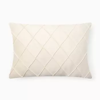 Подушка декоративная «Этель. Соло», 3050 см, белая, велюр