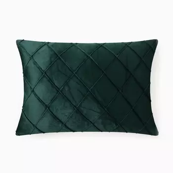Подушка декоративная «Этель. Соло», 3050 см, изумрудная, велюр