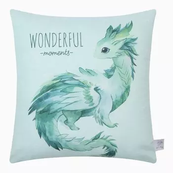 Подушка Этель Wonderful moment 40х40 см, 100% п/э, велюр