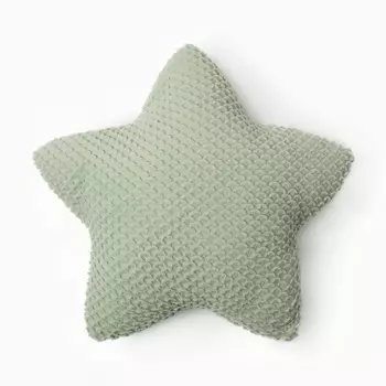 Подушка декоративная «Этель. Звезда», d=44 см, зелёная