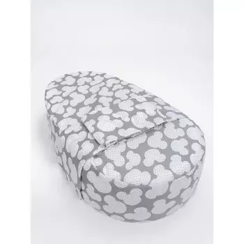 Подушка-кокон «Бэйби-люлька» размер 74x38x6/14 см, переноска, принт мышата