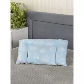 Подушка «Малышка», размер 40x60 см, лузга гречихи, искусственный лебяжий пух