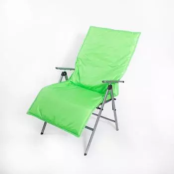 Подушка-матрас водоотталкивающ яблоко 140х61х3,5см, оксфорд пэ100%