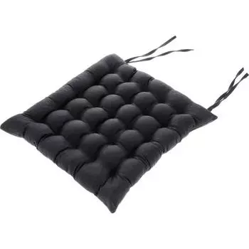 Подушка на сидение «Уют» с завязками для стула, размер 40x40 см