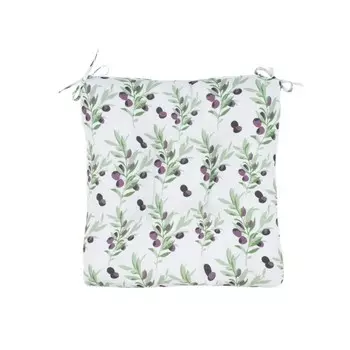 Подушка на стул Black olives, размер 40х40 см