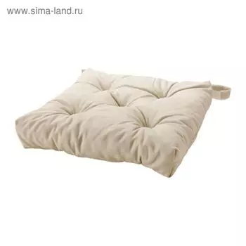 Подушка на стул МАЛИНДА, цвет светло-бежевый