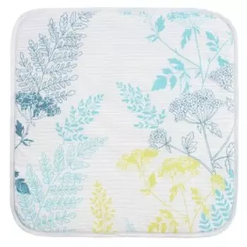 Подушка на стул Scandi, размер 40х40 см, цвет голубой