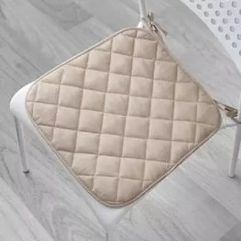 Подушка на стул СИТА, цвет бежевый