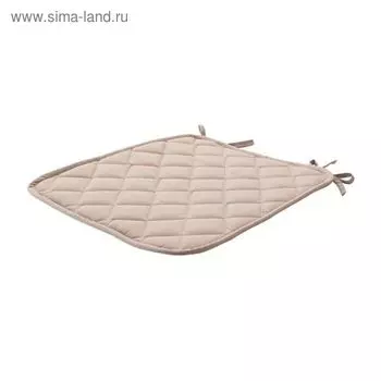 Подушка на стул СИТА, цвет бежевый