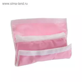 Подушка - накладка ARGO, детская, на ремень безопасности, розовая 29х11х9 см