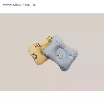 Подушка ортопедическая НТ-ПС-10 для новорожденных, цвет МИКС, размер 27 x 22 x 5 см