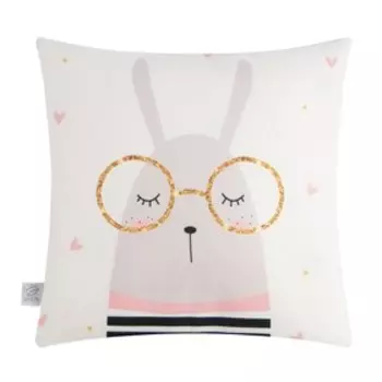 Подушка-плед Этель "Кролик", подушка 40*40±3 см, плед 100*150 см 100%п/э, 280 г/м2