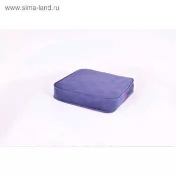Подушка-пуф передвижной «Моби», размер 50 50 см, черничный, велюр