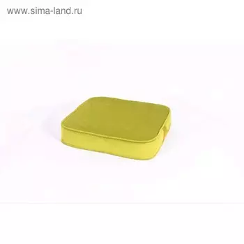 Подушка-пуф передвижной «Моби», размер 50 50 см, зелёный, велюр