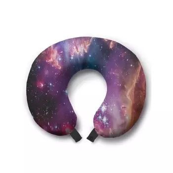 Подушка для путешествий «Звездный космос», размер 30х25х10 см