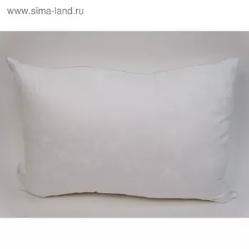 Подушка, размер 40 60 см, искусственный лебяжий пух