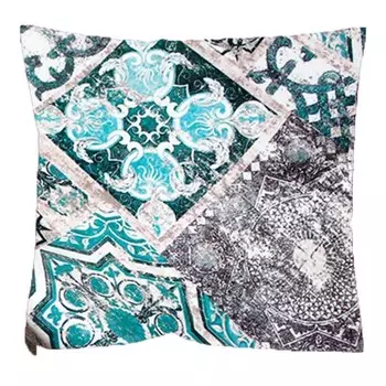 Подушка «Сиена» декоративная, цвет мятный