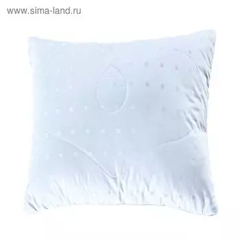 Подушка Silk, размер 68 68 см, цвет белый