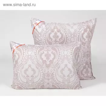 Подушка стёганная 70х70 см, шерсть овечья, ткань тик, п/э 100%