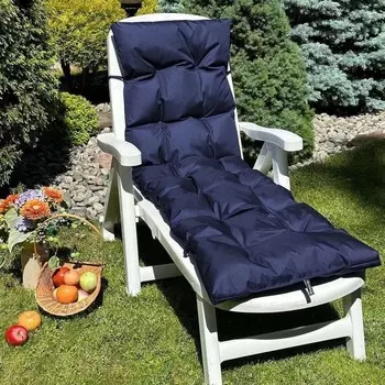 Подушка «Вилли», размер 42х148 см, цвет синиий