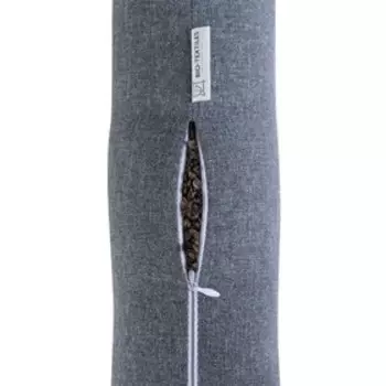 Подушка-валик с аппликаторами, размер 40x10 см, лузга гречихи