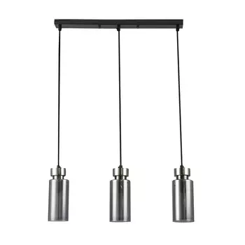 Подвес, 40Вт, E14, 50x70x8 см, цвет хром