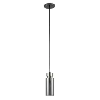 Подвес, 40Вт, E14, 8x8x20 см, цвет хром