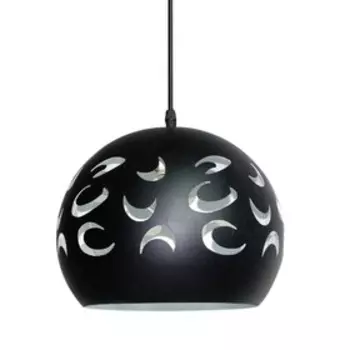 Подвес, 60Вт, E27, 18x18x70 см, цвет черный