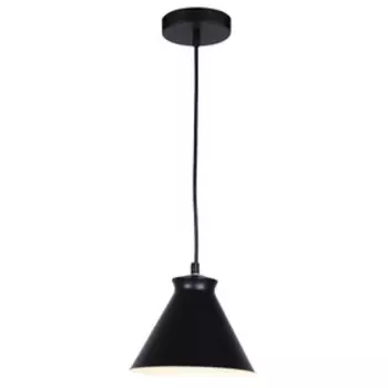 Подвес, 60Вт, E27, 19x18x70 см, цвет чёрный