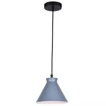 Подвес, 60Вт, E27, 19x18x70 см, цвет серый