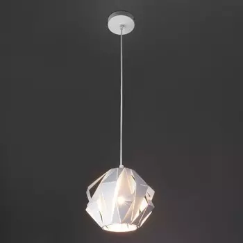 Подвес, 60Вт, E27, 22x22x120 см, цвет белый