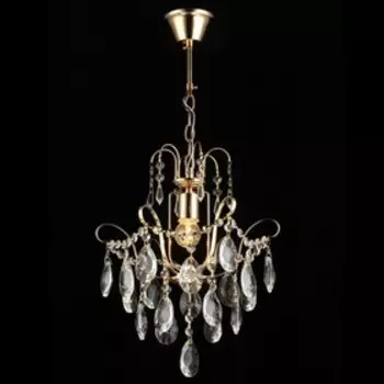 Подвес, 60Вт, E27, 30x37x100 см, цвет хрусталь