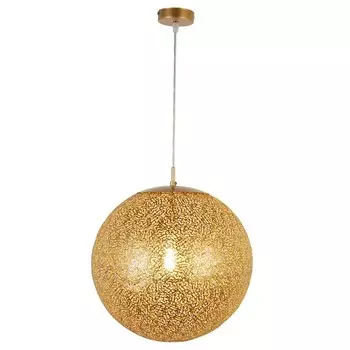 Подвес, 60Вт, E27, 40x40x120 см, цвет золотой