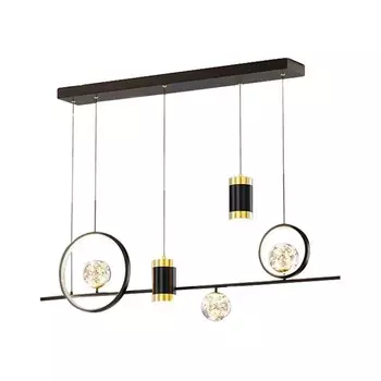 Подвес «Аксель», размер 120x12x120 см, 80Вт, LED, 4000К