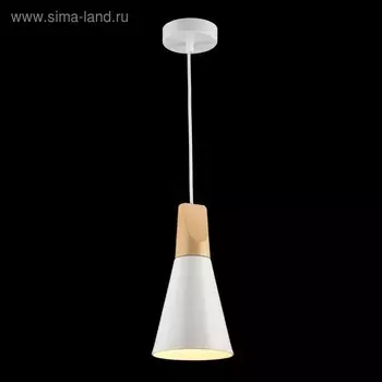 Светильник подвесной Maytoni P359-PL-140-W, 1хE27, 60Вт, 14х14х142 см, цвет белый