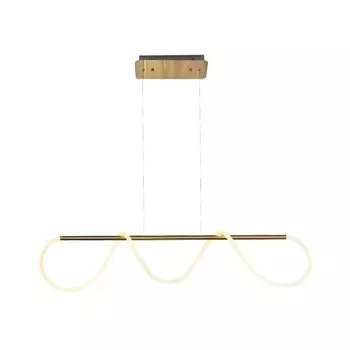 Подвес «Далия», размер 135x20x150 см, 112Вт, LED, 3000К