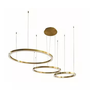 Подвес диммируемый «Ровена», размер 40+60+80x150 см 110Вт, LED, 3000K, с ПДУ